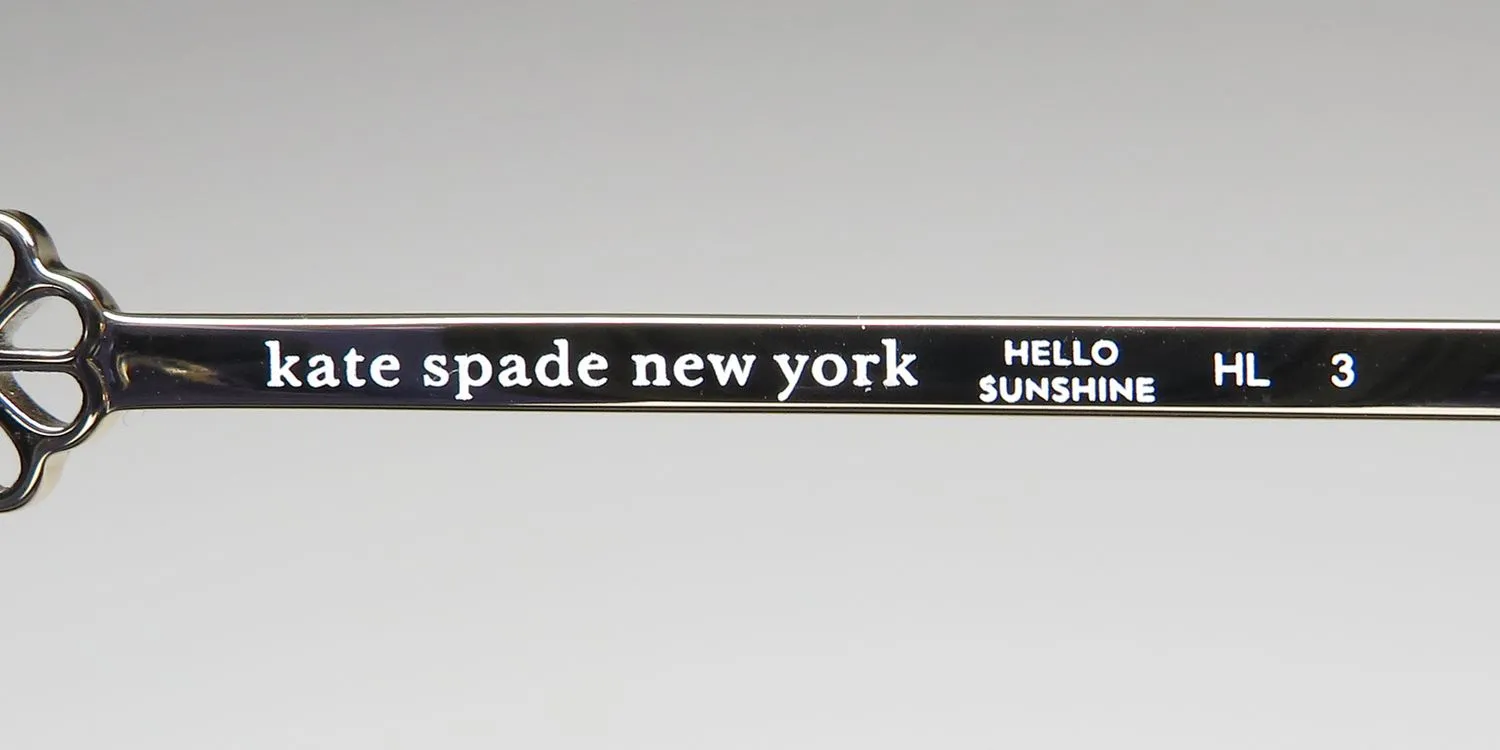 Kate Spade Venus/F/S rhl9o Sunglasses Gold Black 56mm 7