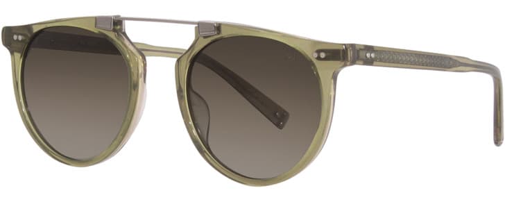 John Varvatos JV V602 Sunglasses Olive Crystal 52mm Men