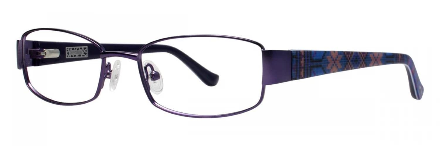 Kensie Lovesick Eyeglasses Purple 50mm Women
