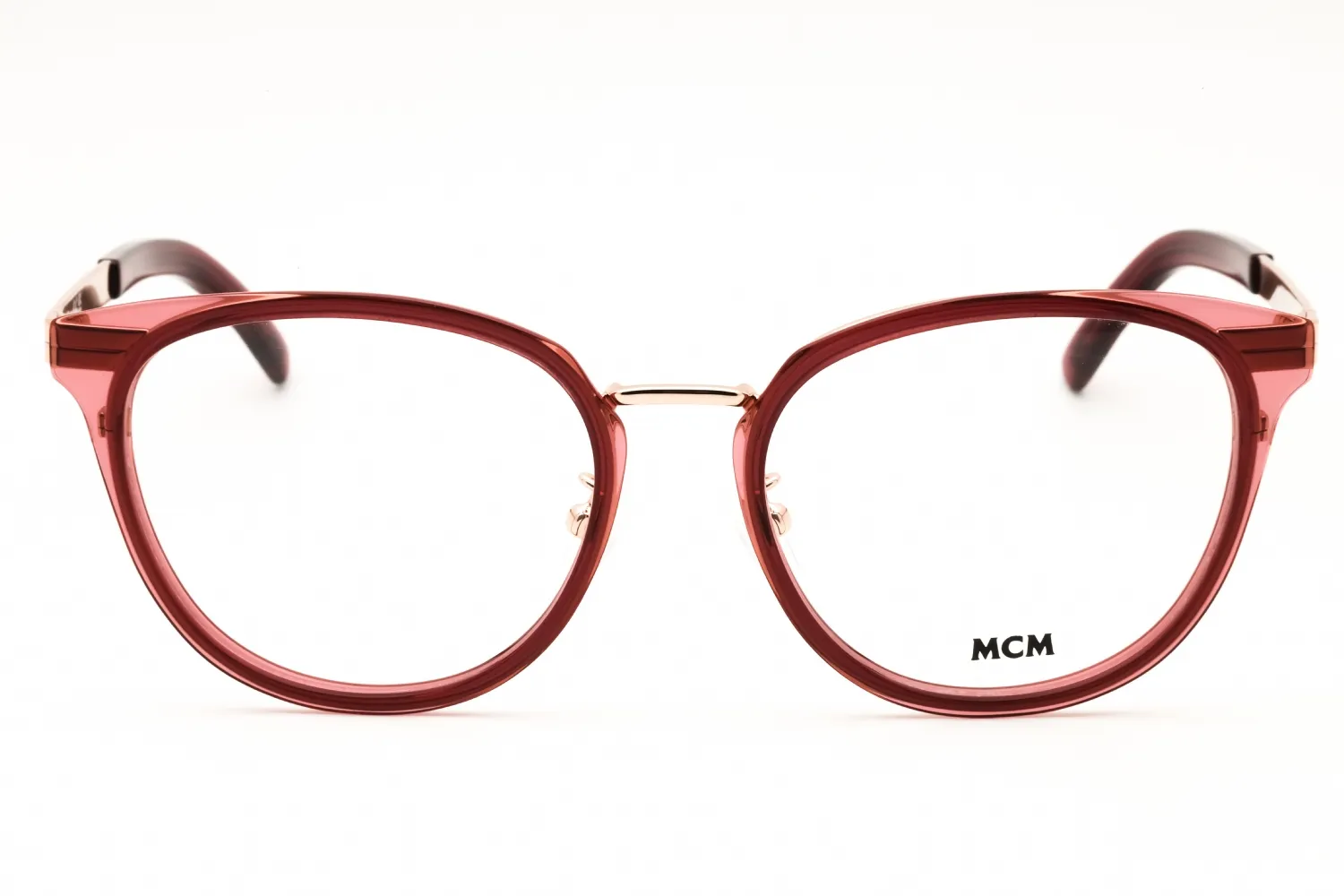 MCM MW5020-H 069 Eyeglasses Shiny Bordeaux 53mm Women 2