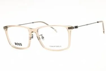 HUGO BOSS BOSS 1621/F 0R1T 00 Eyeglasses Beige Ruthenium 55mm