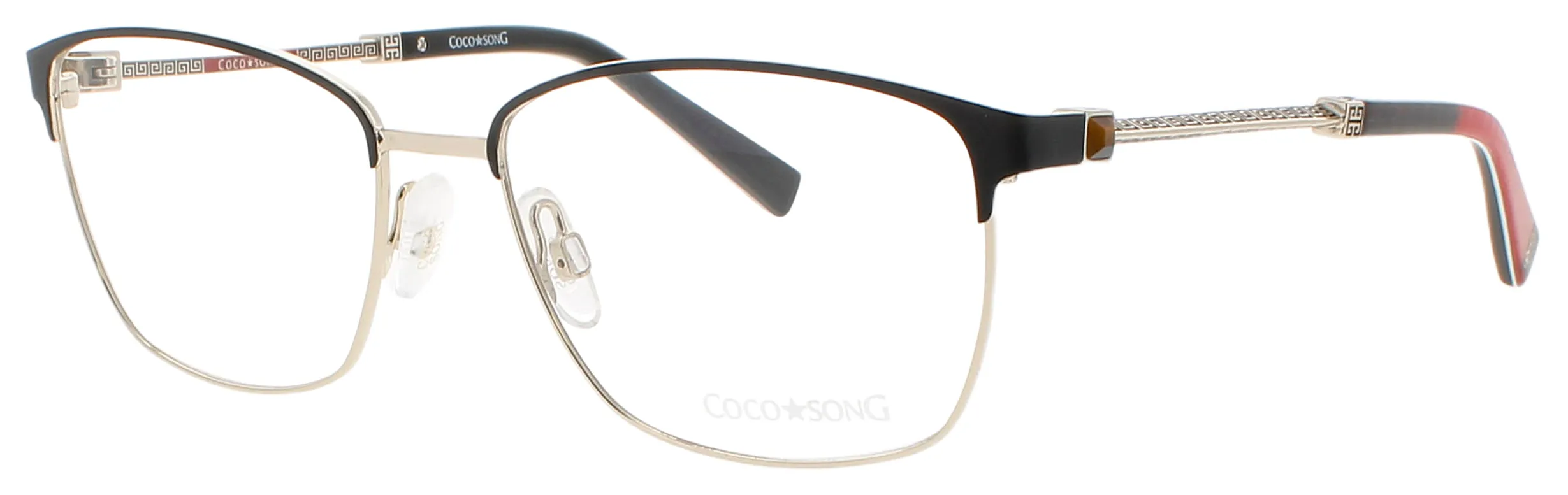 Coco Song SKY LIGHT C01 Eyeglasses Black Gold 53mm Women