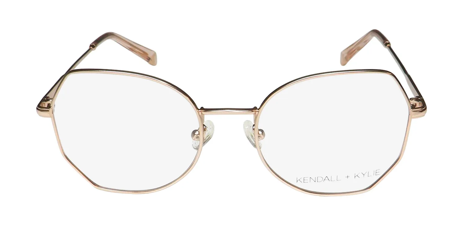 Kendall + Kylie Kko145 Joanna 780 Eyeglasses Rose Gold 52mm 3