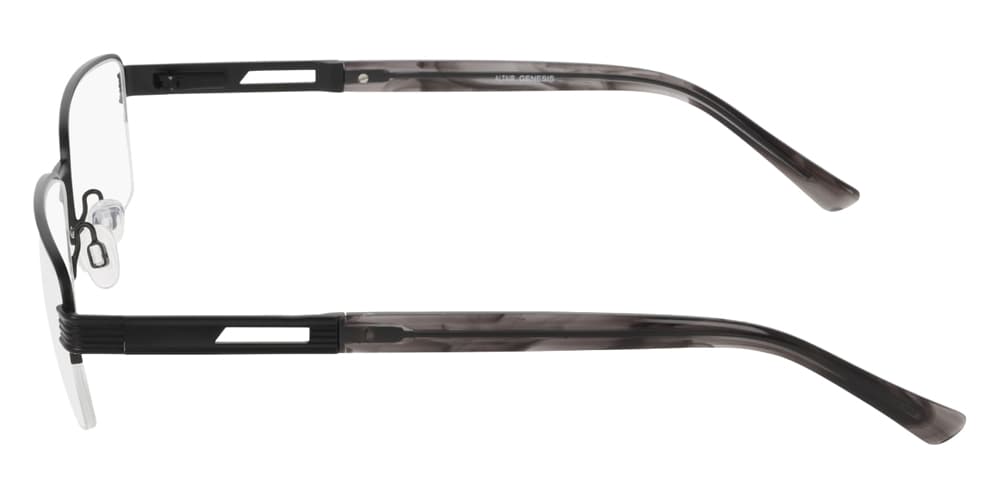 Genesis G4071 001 Eyeglasses Black 56mm Men 3