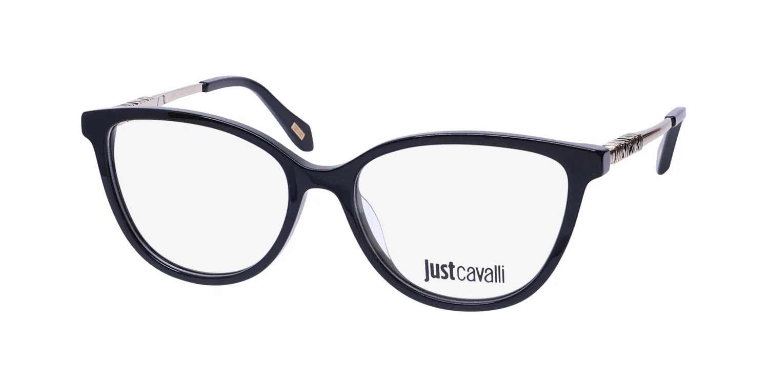 Just Cavalli Vjc008 0700 Eyeglasses Black 54mm