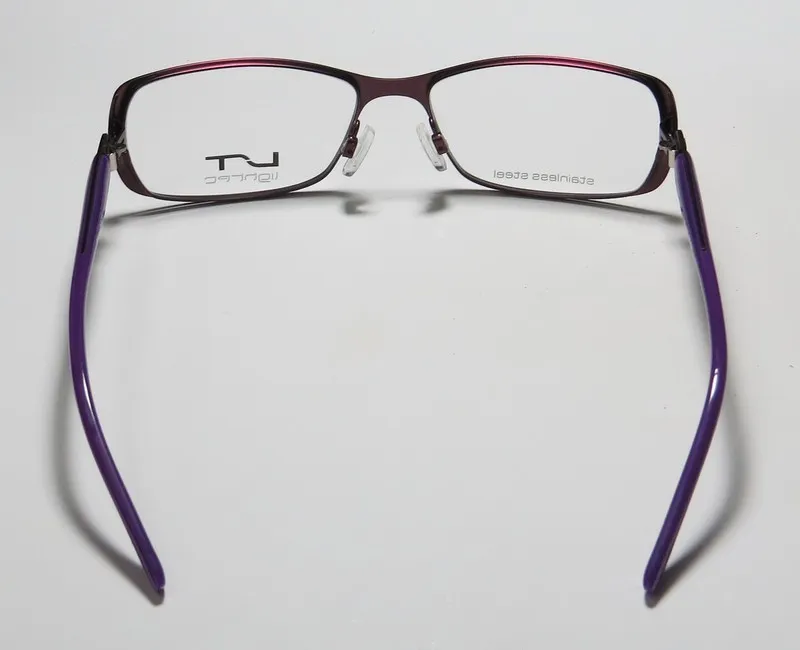 Lightec 7038l pp030 Eyeglasses Plum 52mm Unisex 5