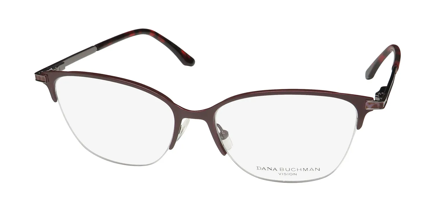 Dana Buchman Jordan cy Eyeglasses Cranberry 54mm