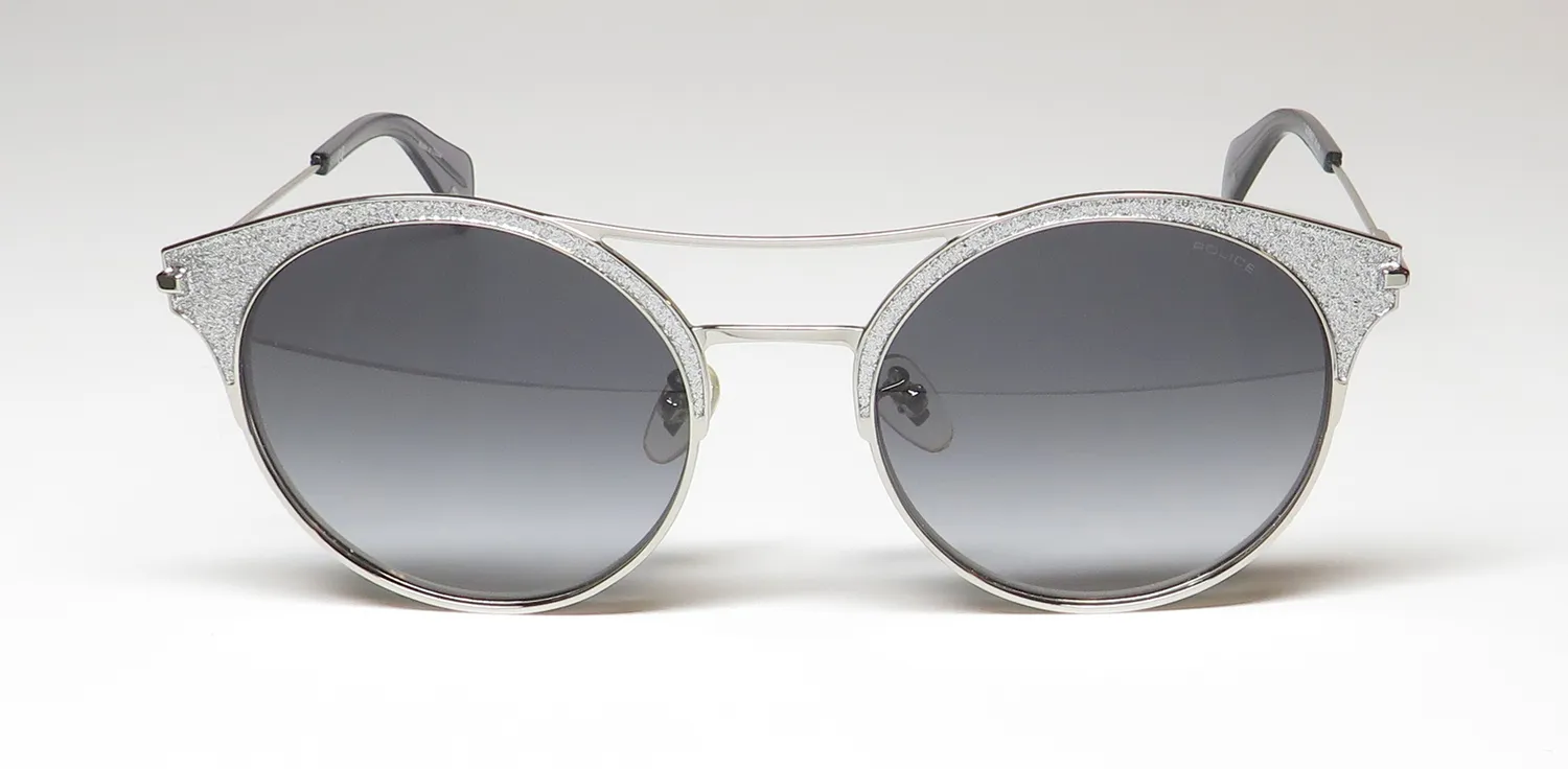 Police Spl500v h57x Sunglasses Silver 53mm 3