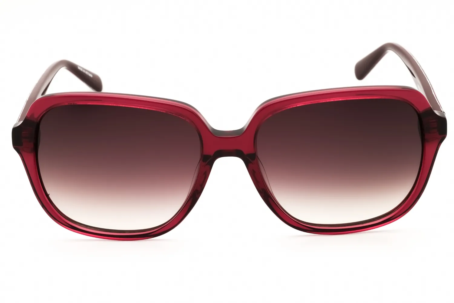 Nine West NW663S 615 Sunglasses Magenta Crystal 56mm Women 2