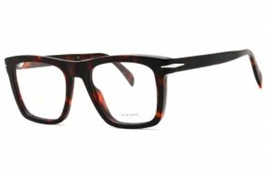 David Beckham DB 7020 00UC 00 Eyeglasses Red Havana 51mm