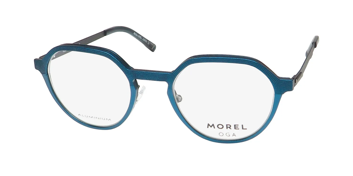 Morel Oga 10202o bg02 Eyeglasses Blue 50mm