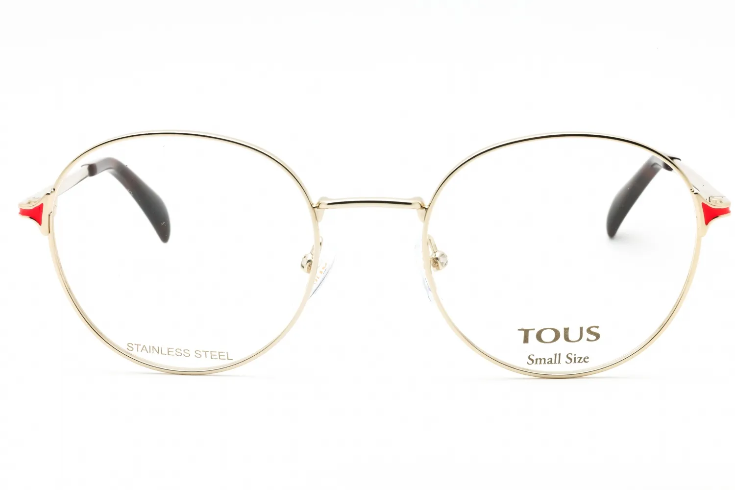 Tous VTO448L 0A46 Eyeglasses Shiny Rose Gold Women 2