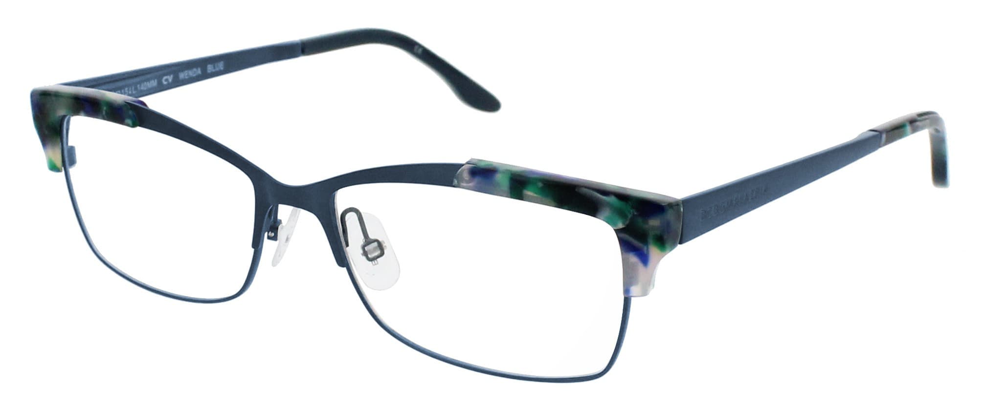 BCBGMAXAZRIA Wenda Eyeglasses Blue 52mm Women
