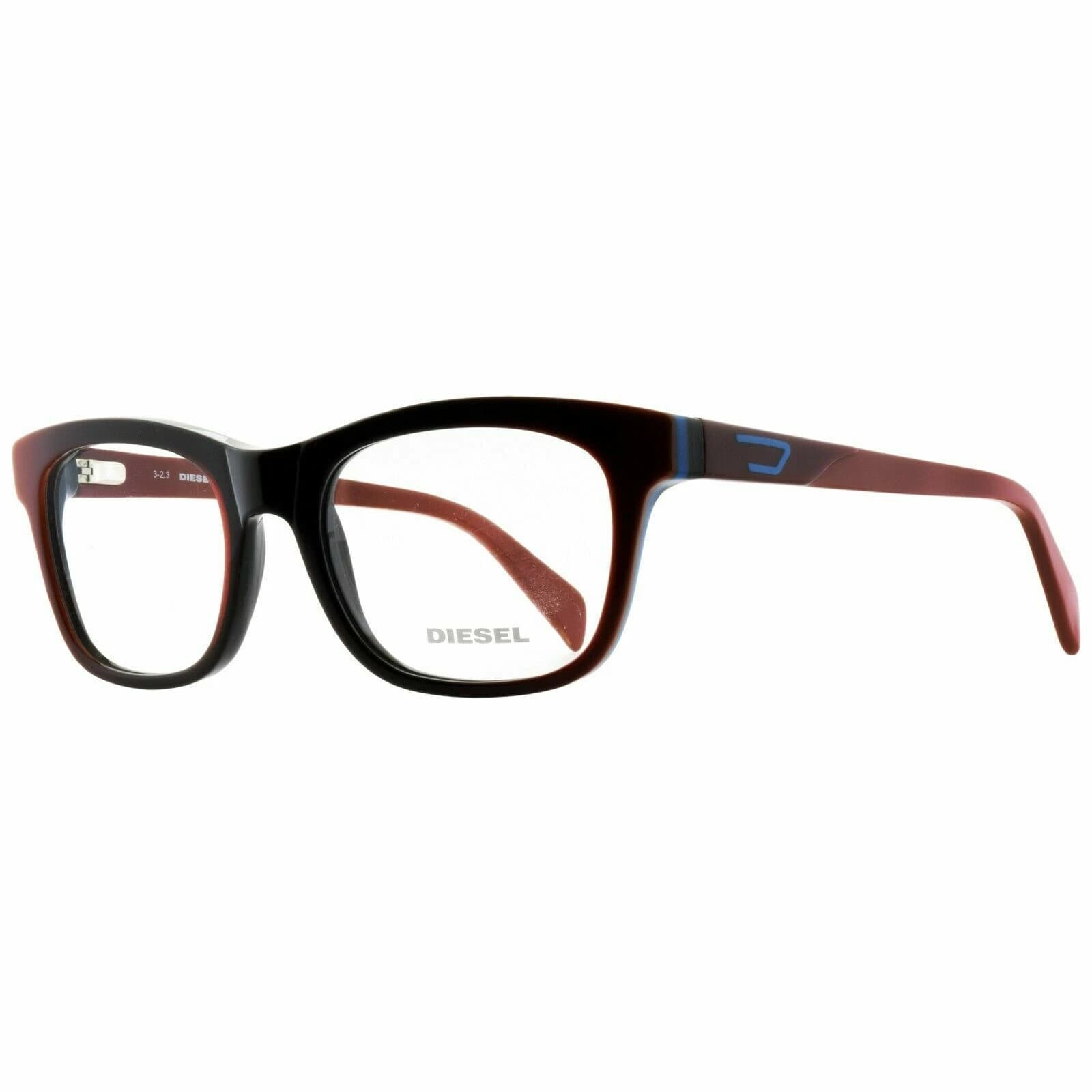 Diesel DL5079 050 Eyeglasses Dark Brown 53mm Unisex