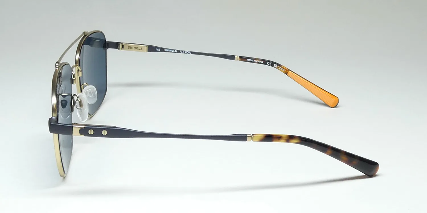 Flexon Shinola 2100s 718 Sunglasses Satin Gold 59mm 4