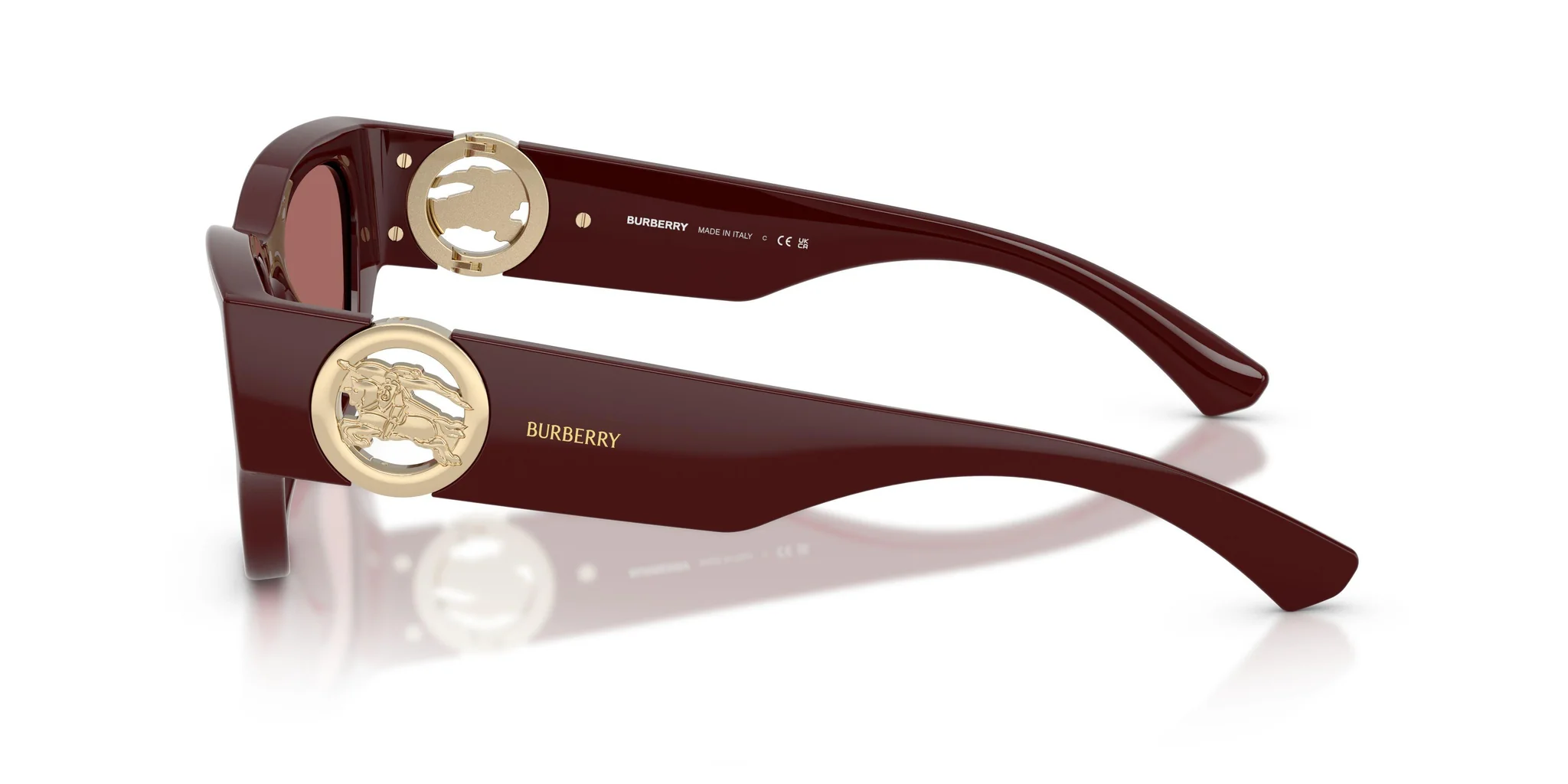 Burberry 0BE4467U 411969 Sunglasses Bordeaux 52mm Women 3
