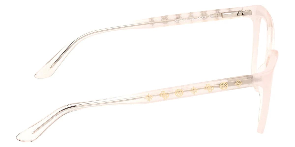 Guess GU50114 025 Eyeglasses Ivory 51mm Women 4