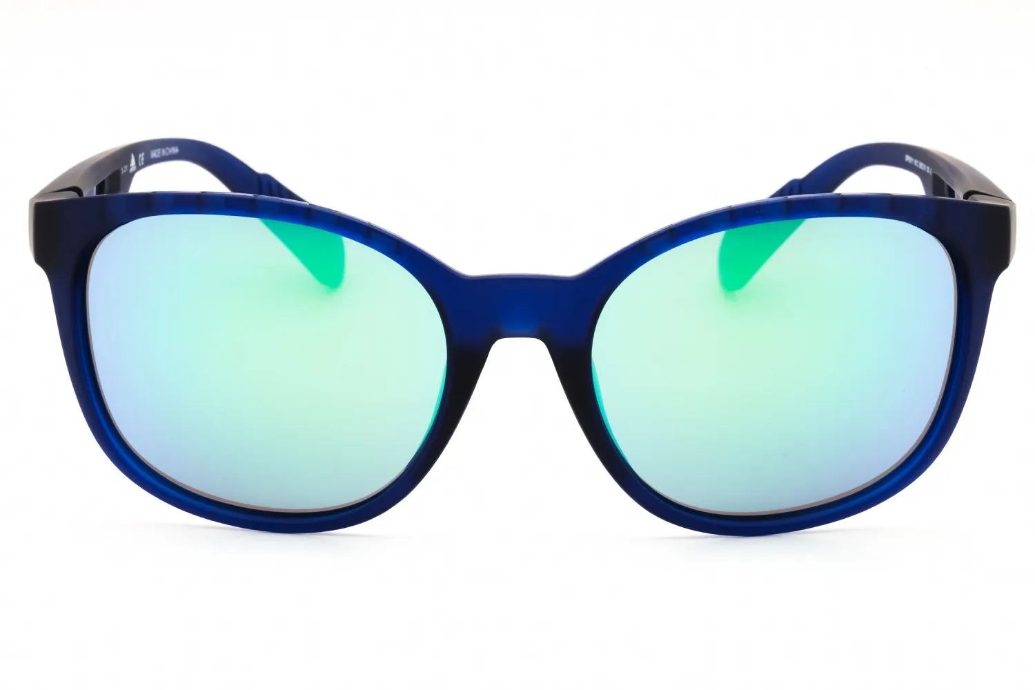 Adidas SP0011 91C Sunglasses Matte Blue 58mm Unisex 2