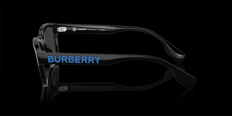 Burberry B2385U 3001 Eyeglasses Black 54mm Men 3