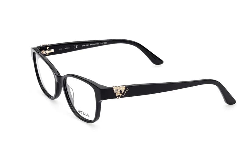 Guess GU2854S 001 Eyeglasses Black 53mm Women