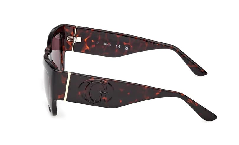 Guess GU00252 52E Sunglasses Dark Havana 54mm Women 3