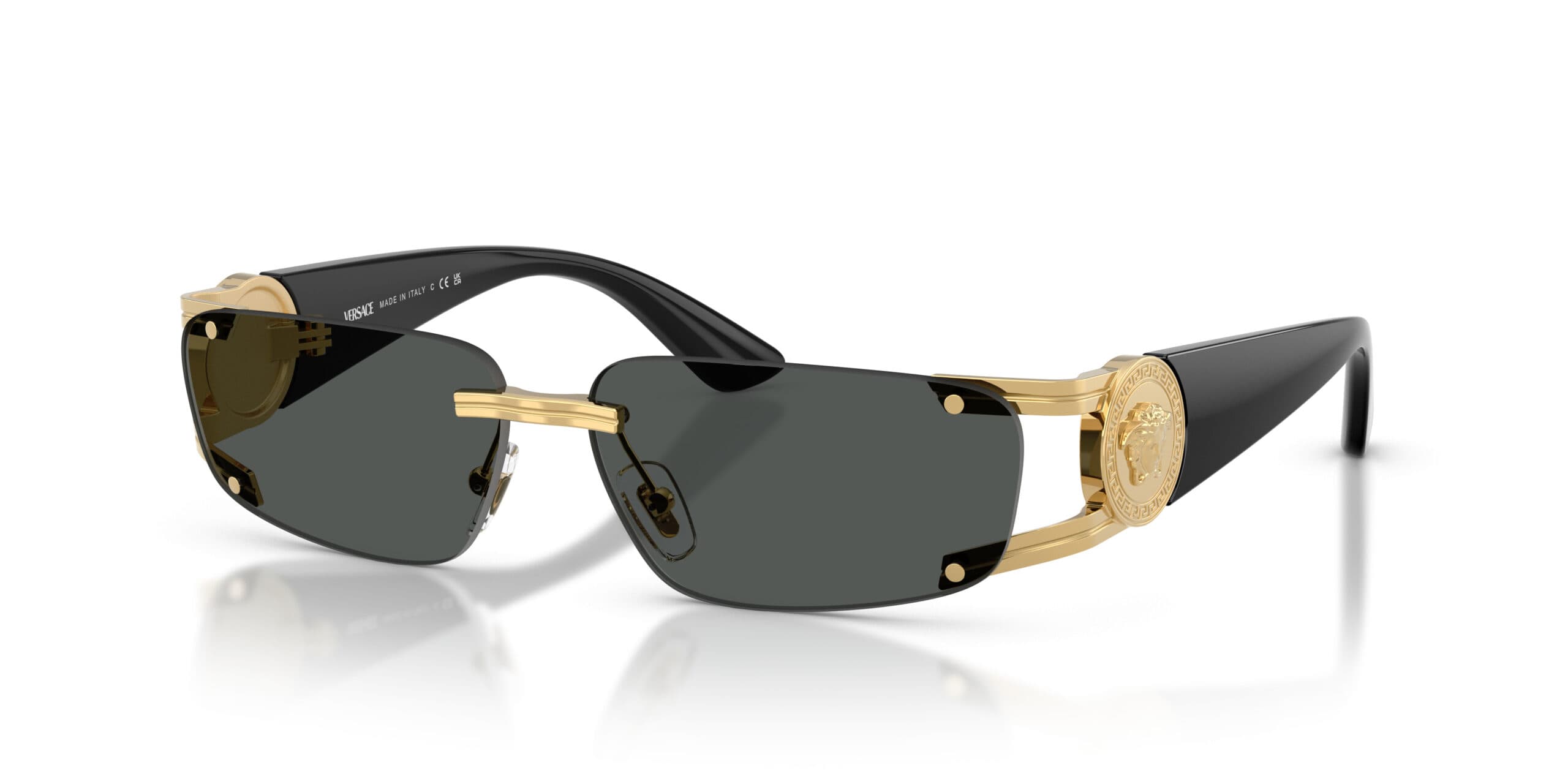 Versace VE2291 100287 Sunglasses Gold 59mm Men