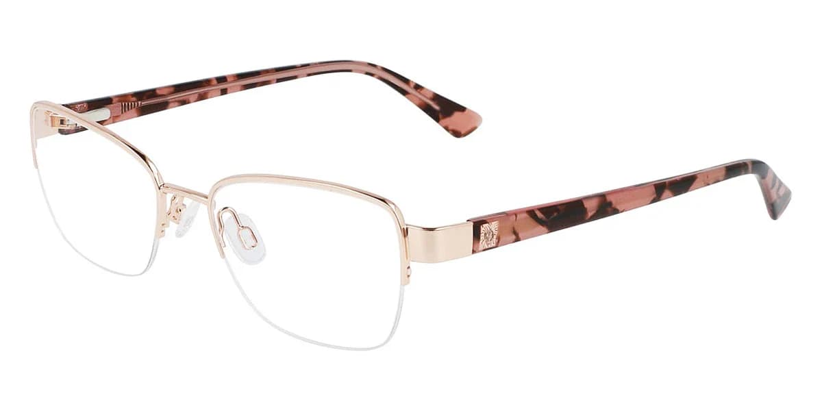 Anne Klein AK5093 770 Eyeglasses Rose Gold 51mm Women