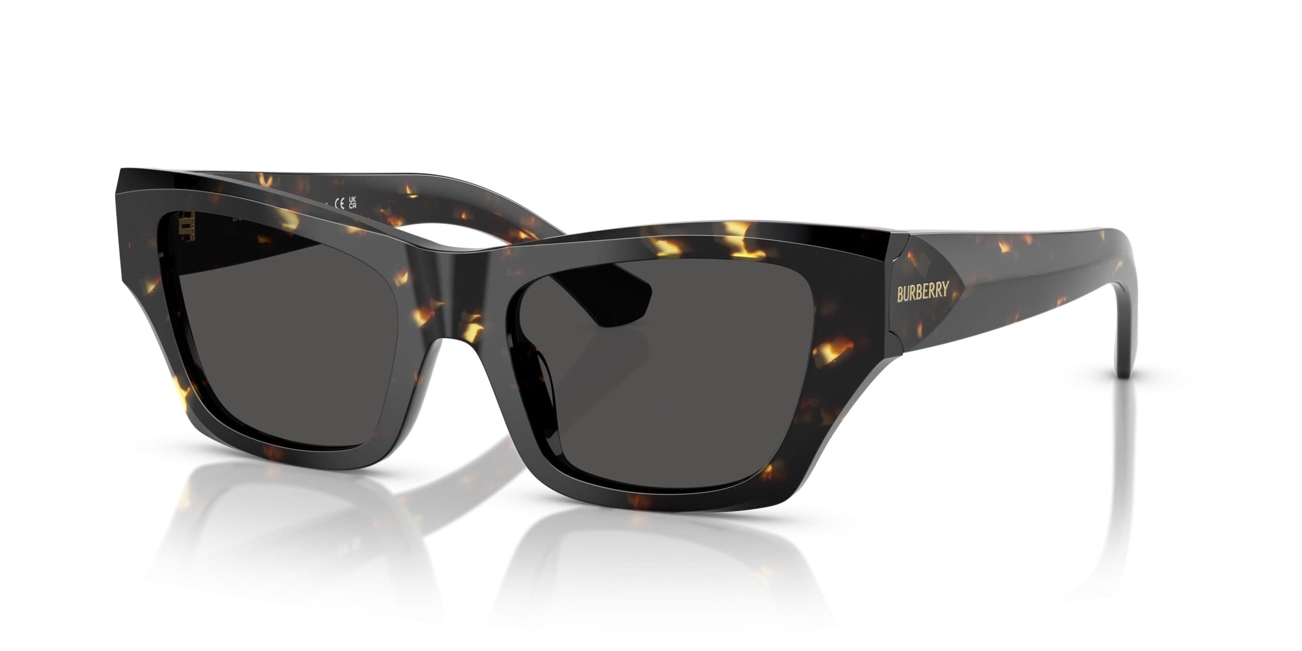 Burberry 0BE4441U 410687 Sunglasses Yellow Havana 52mm Women