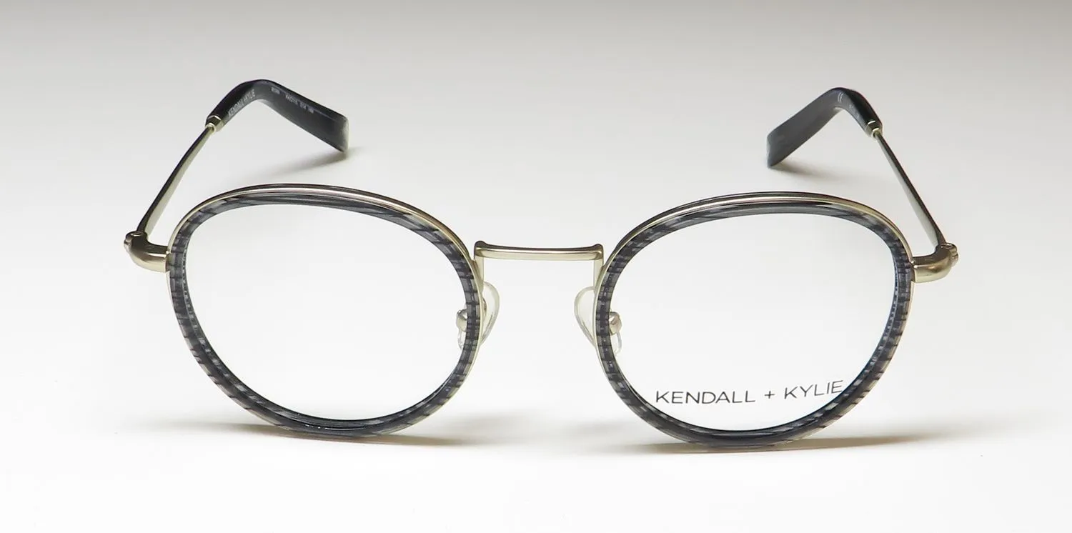 Kendall + Kylie Kko115 Ryan 014 Eyeglasses Black 46mm 3