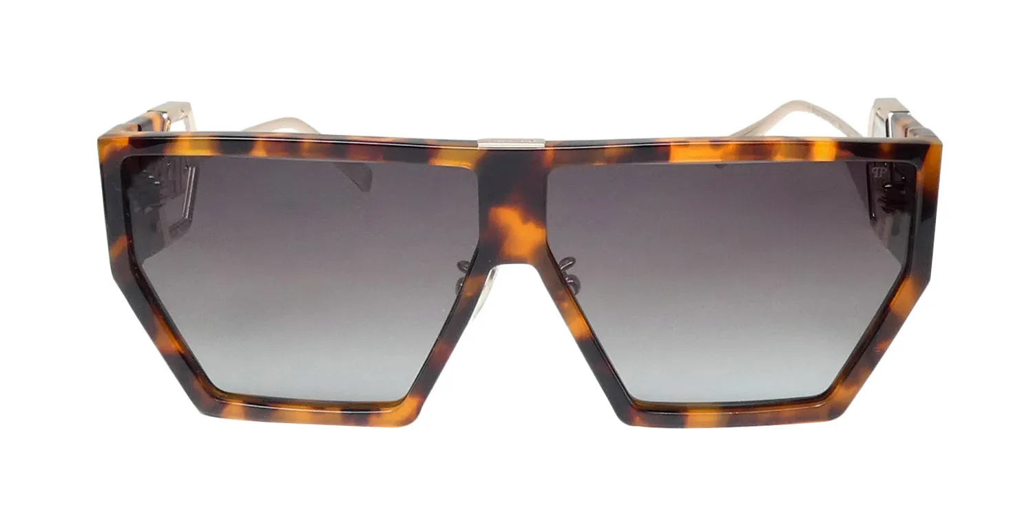 Philipp Plein Spp040 Space Rock Plein 0728 Sunglasses Black Havana 65mm 3