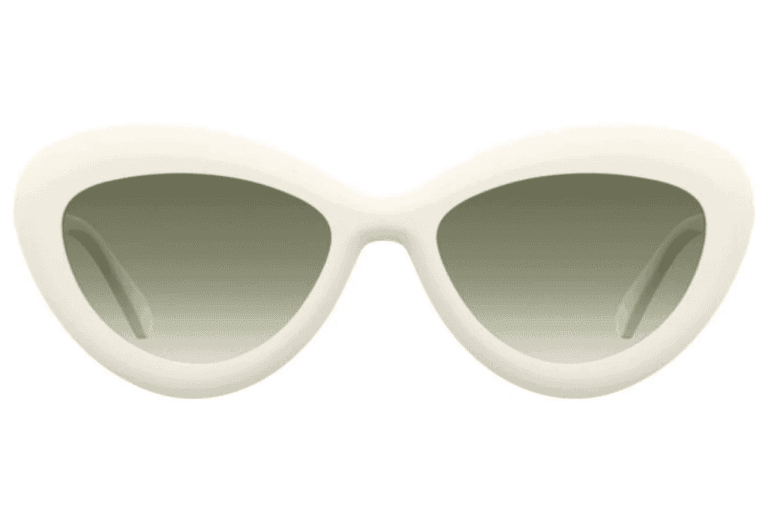Moschino MOS163/S 0SZJ Sunglasses Ivory 55mm Women 2
