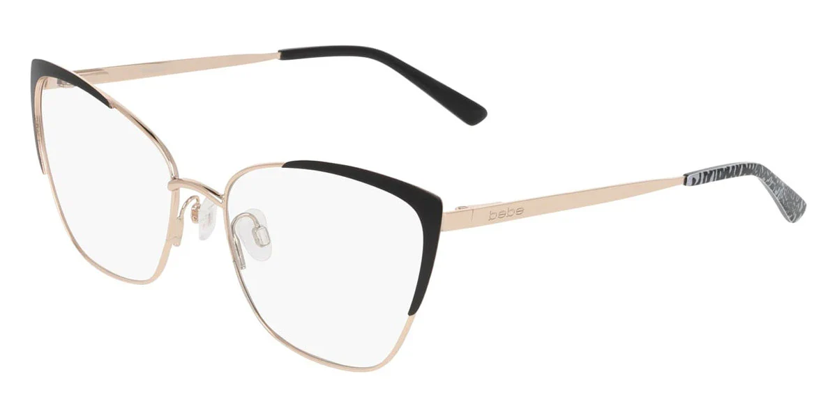 Bebe BB5244 001 Eyeglasses Jet 54mm Women