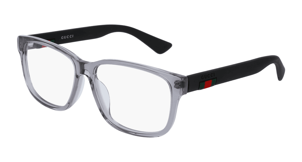 Gucci GG0011OA 003 Eyeglasses Grey 56mm Men