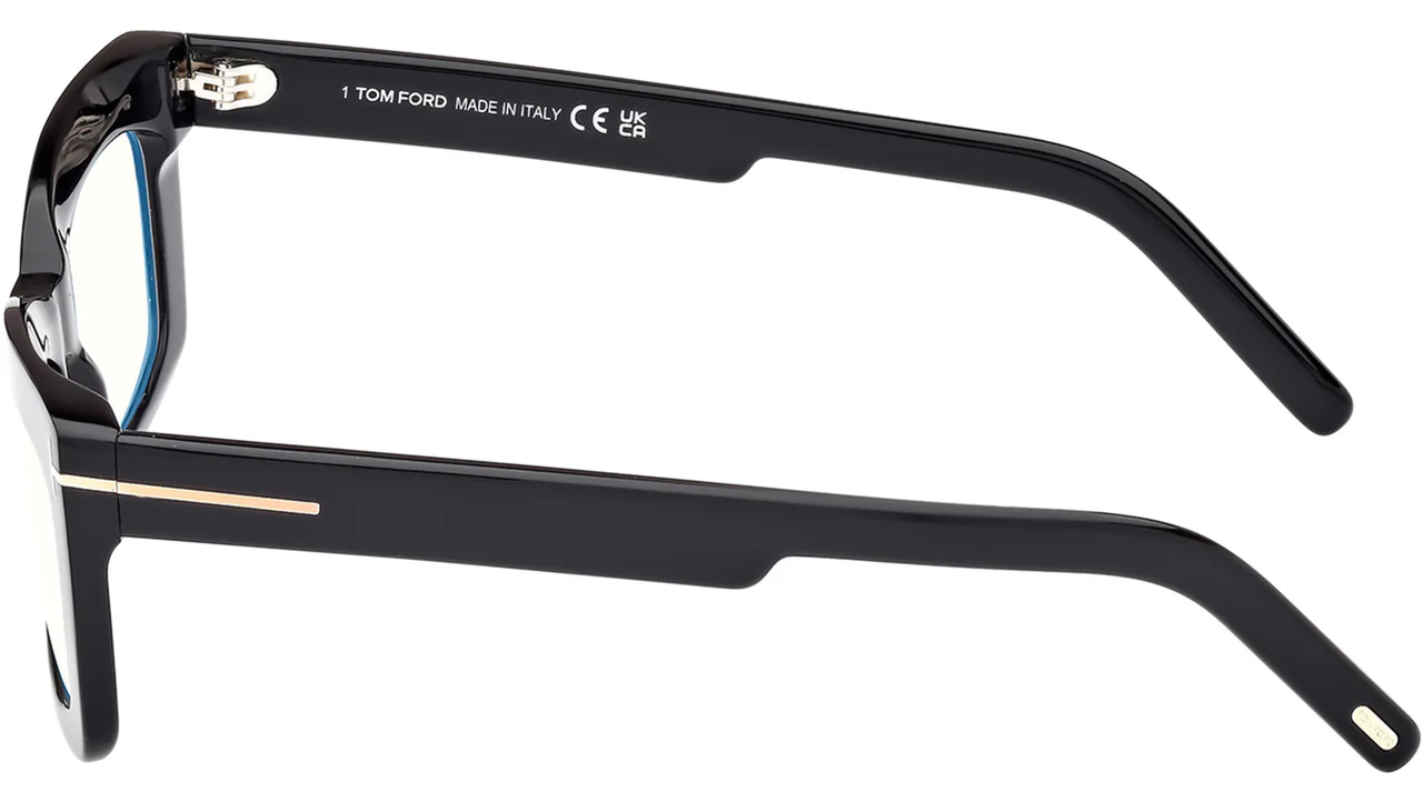 Tom Ford FT5966B 001 Eyeglasses Shiny Black 55mm Women 4