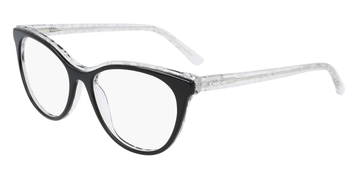 Bebe BB5189 001 Eyeglasses Black 55mm Women