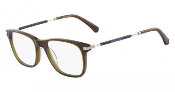 Calvin Klein CKJ18704 210 Eyeglasses Crystal Brown 52mm Men