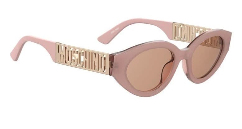 Moschino MOS160/S 035J Sunglasses Pink 51mm Women 4