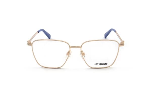 Love Moschino MOL533 MVU Eyeglasses Gold 52mm Women