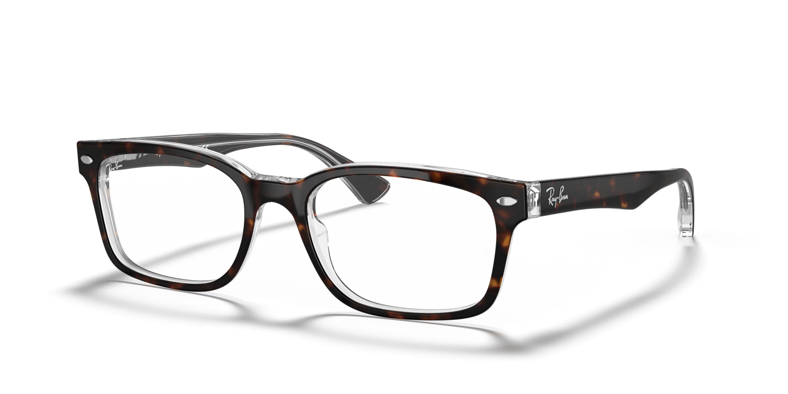 Ray-Ban RB5286 5082 Eyeglasses Brown 51mm Unisex