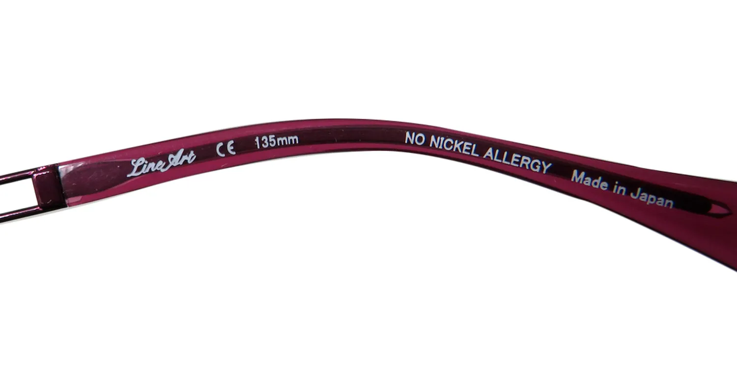 Charmant 2092 pu Eyeglasses Purple 51mm Women 7