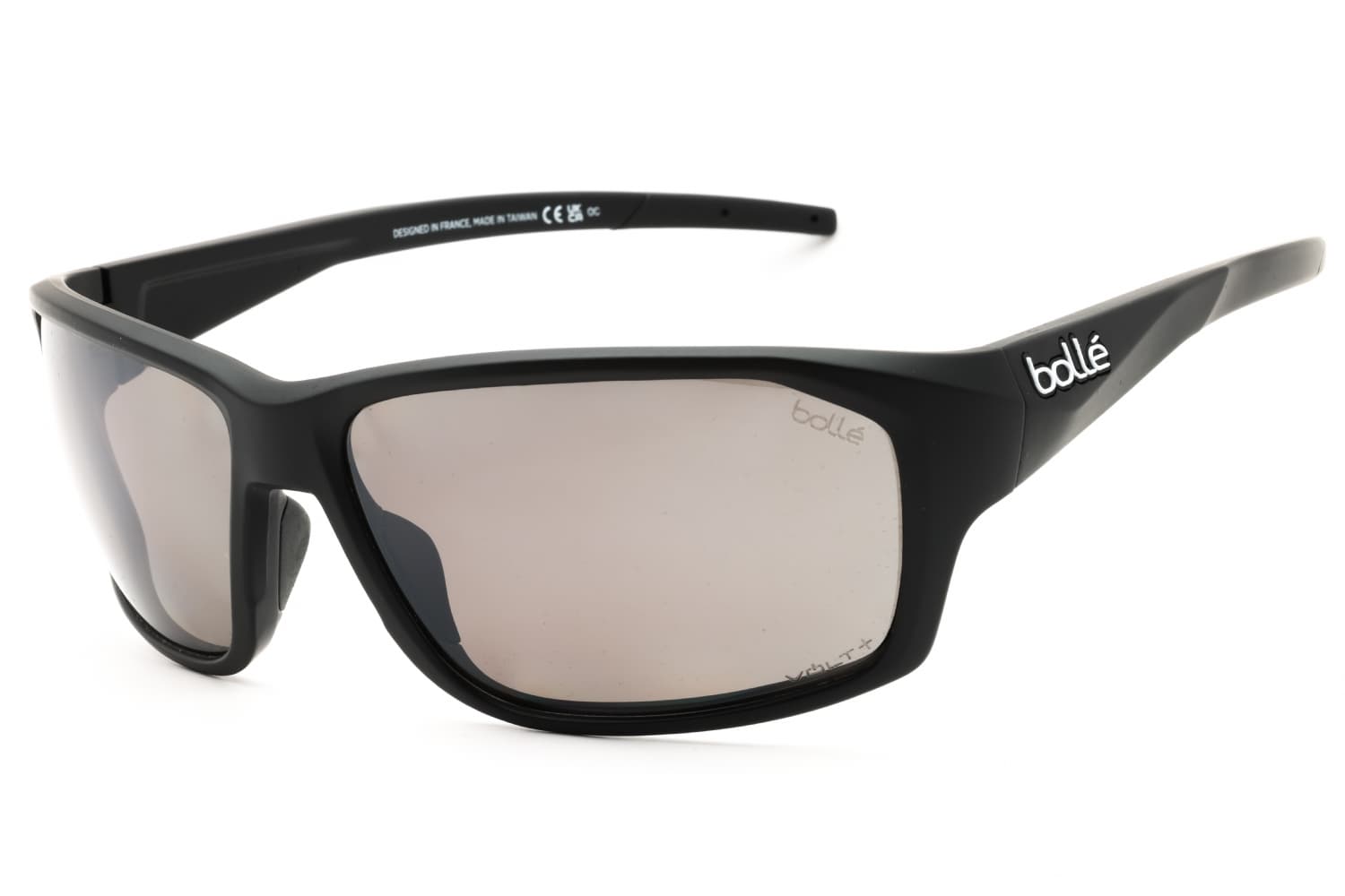 Bolle FENIX BS005007 Sunglasses Black Matte 59mm Men