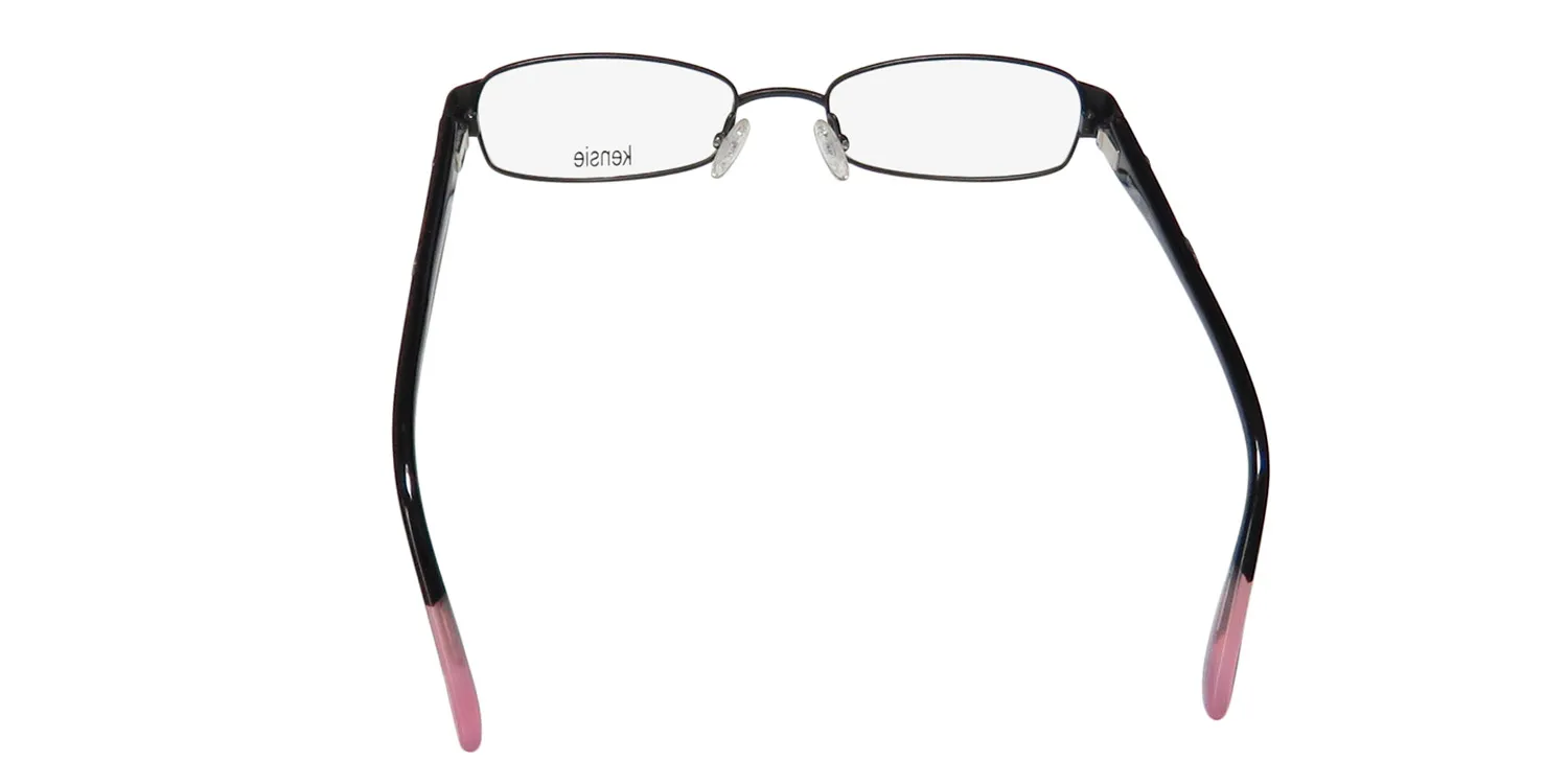 Kensie Drifting bk Eyeglasses Black 51mm 5
