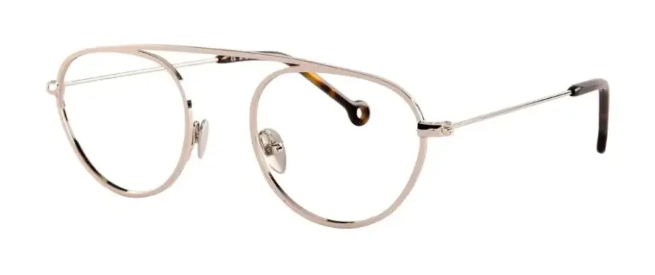 Nathalie Blanc Hugo C227 Eyeglasses Silver 46mm Unisex