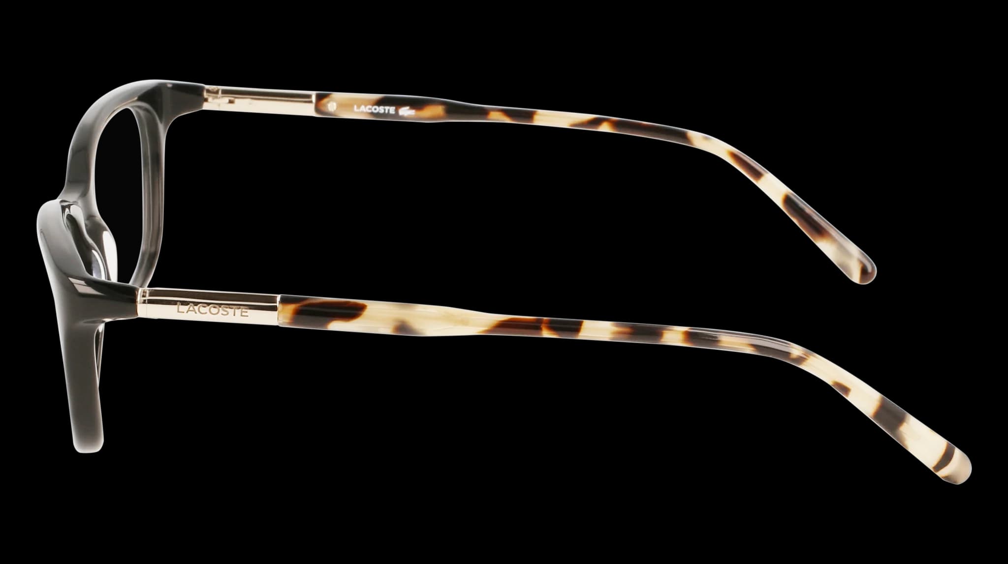 Lacoste L2900 001 Eyeglasses Black 55mm Women 2