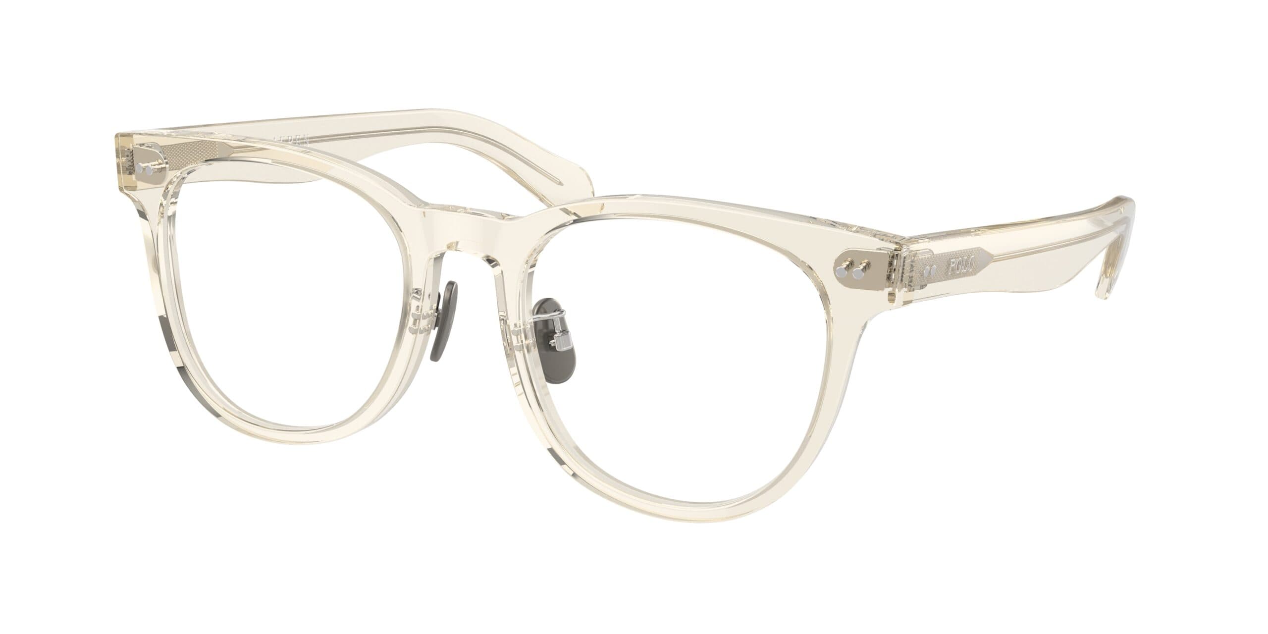 Polo Ralph Lauren 0PH2264D 5034 Eyeglasses Shiny Transparent Pinot Grey 52mm Men