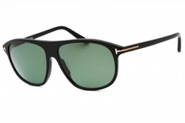 Tom Ford FT1027 01R Sunglasses Shiny Black 60mm