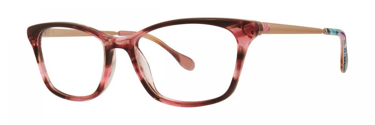 Lilly Pulitzer Cabrey Eyeglasses Pink 54mm Women