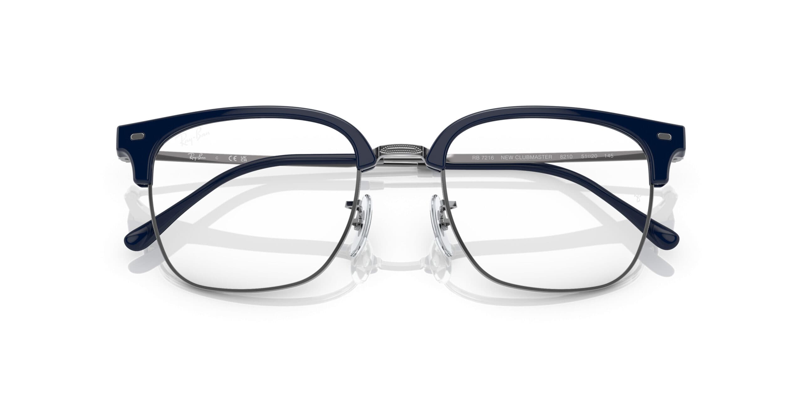 Ray-Ban RB7216 New Clubmaster 8210 Eyeglasses 51mm Men 6
