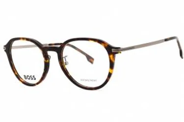 HUGO BOSS BOSS 1615/F 04HU 00 Eyeglasses Havana Dark Ruthenium 52mm