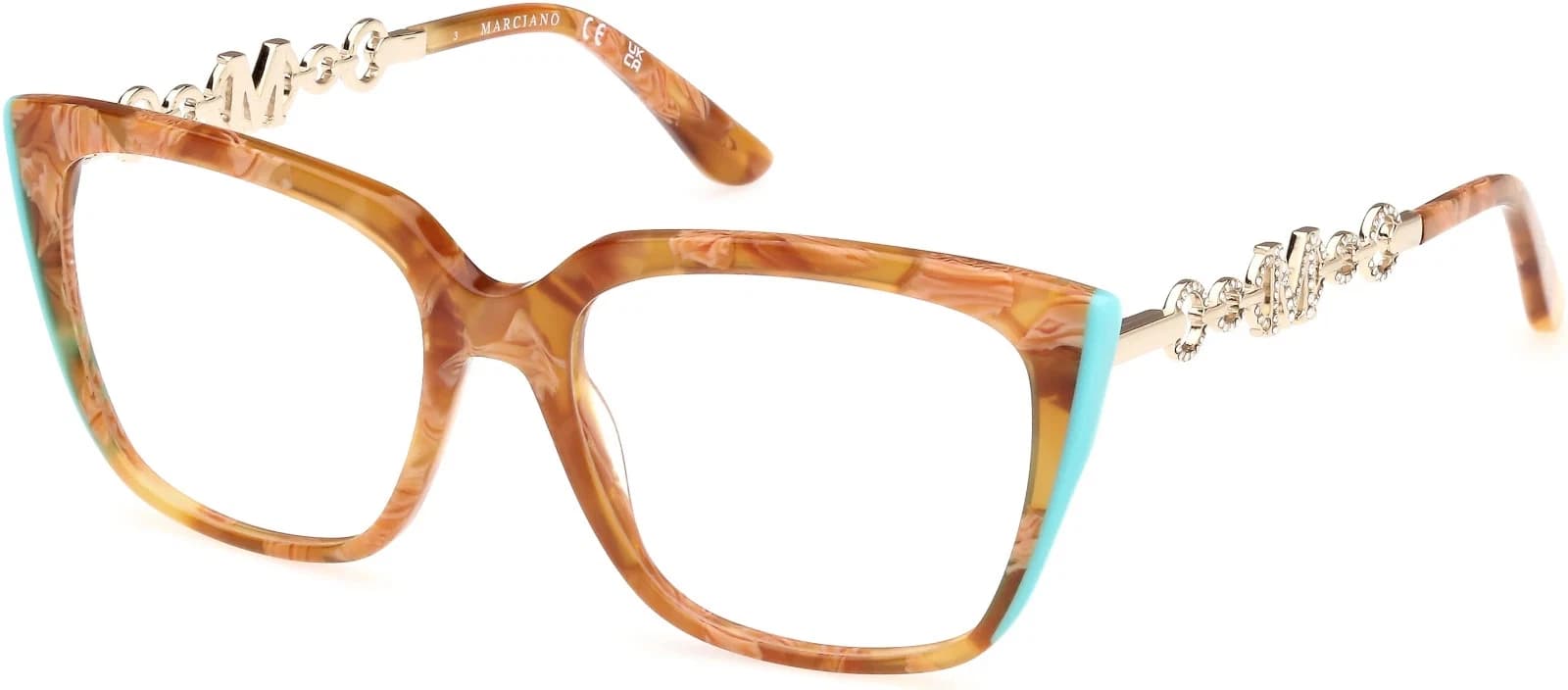 Marciano GM50007 056 Eyeglasses Havana 54mm Women